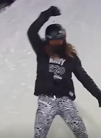 YouTube Short screenshot of Shaun White's Perfect 900